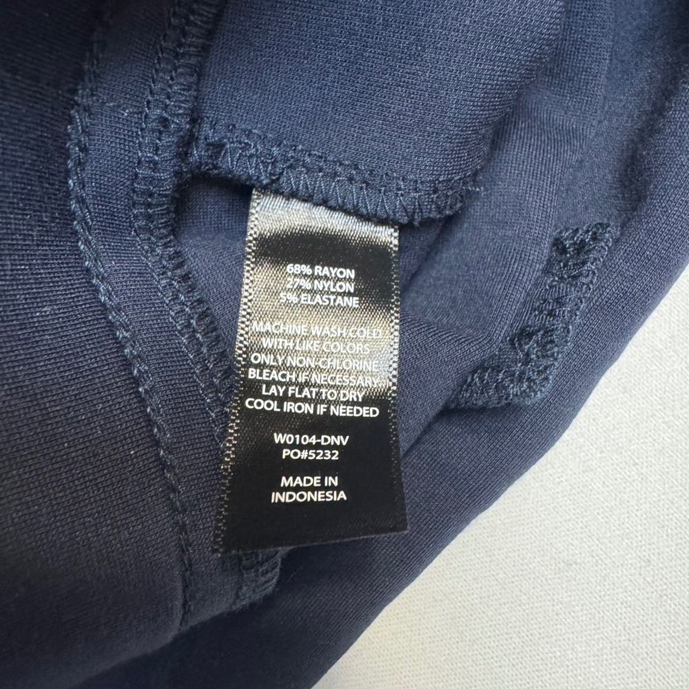 Betabrand NWT Size L Petite navy yoga dress pants straight leg workwear size l - Picture 3 of 7